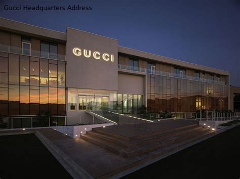 gucci adress|where is Gucci headquarters.